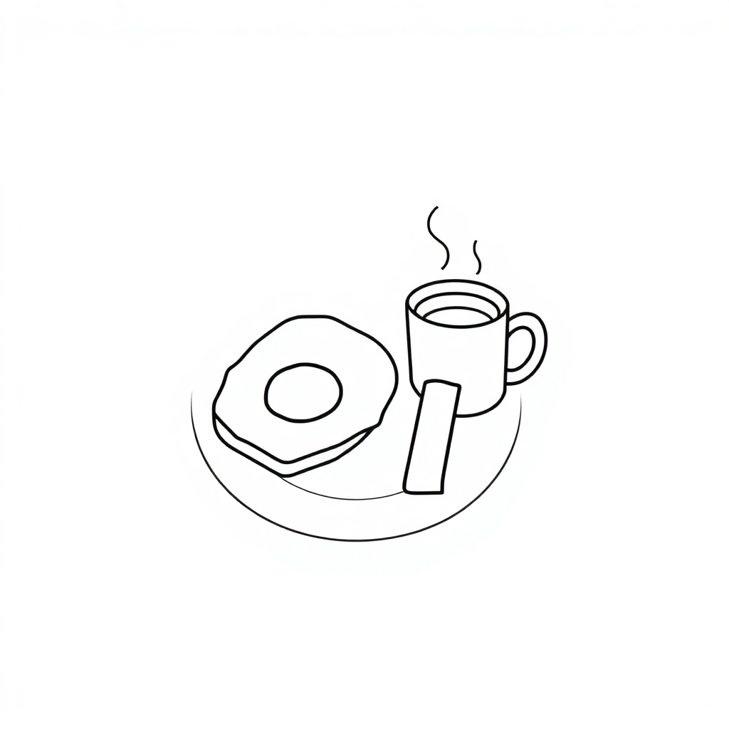 Sketch minh hoạ cho “breakfast”