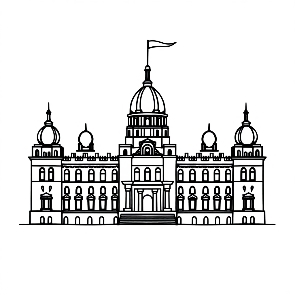 Sketch minh hoạ cho “palace”