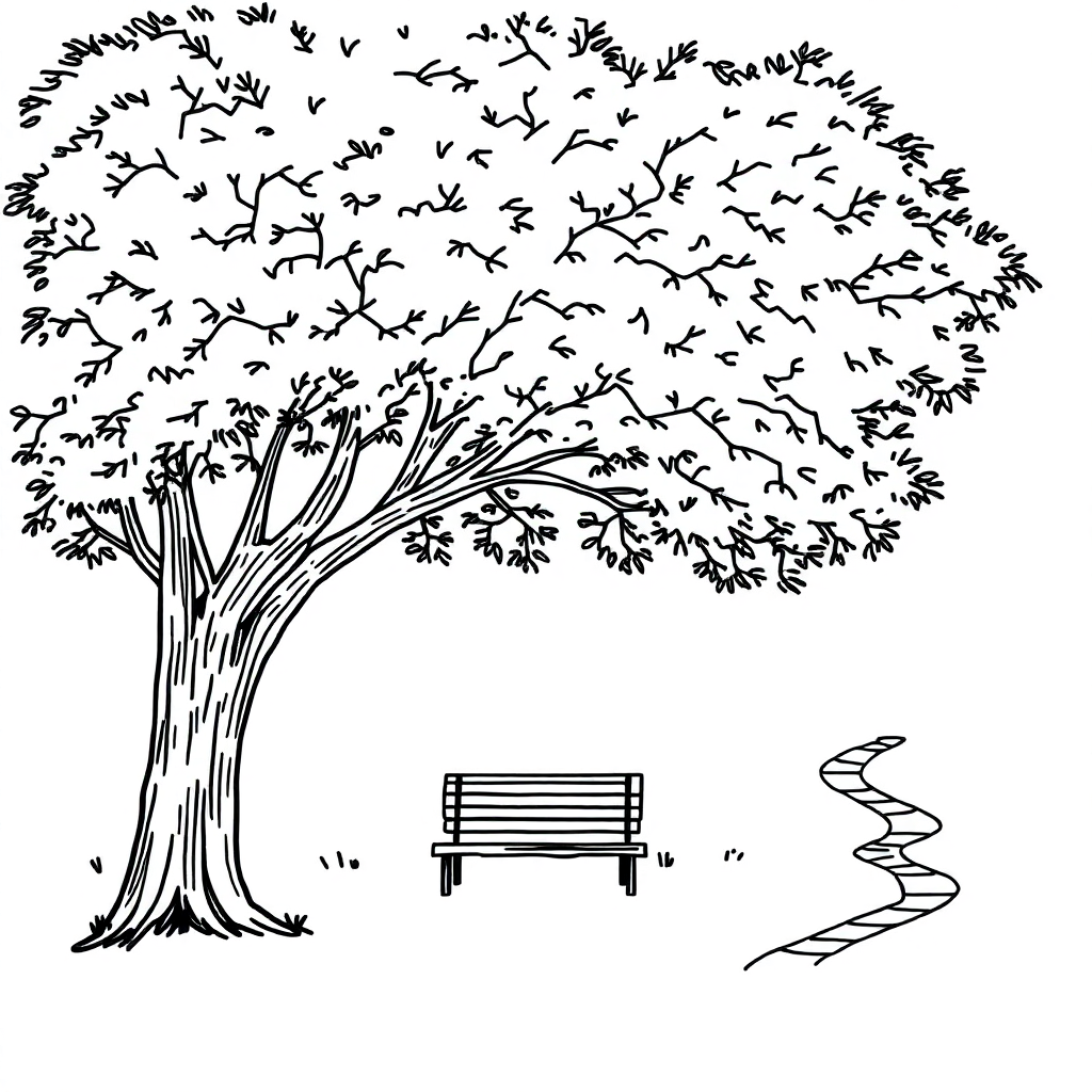 Sketch minh hoạ cho “park”