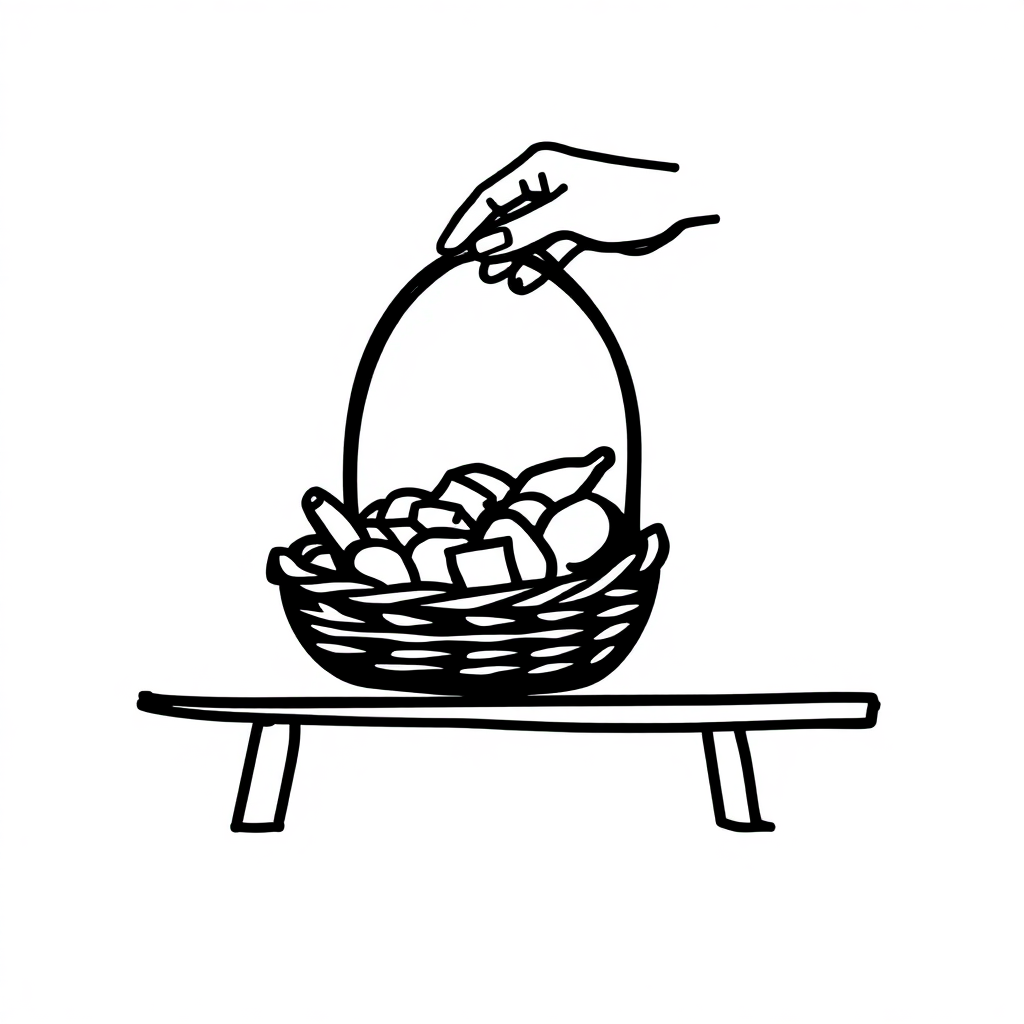 Sketch minh hoạ cho “provide”